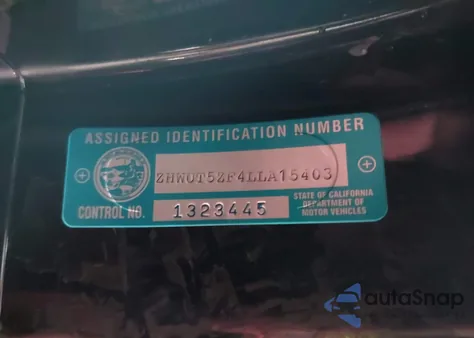 2020 Lamborghini Huracan Evo z USA, uszkodzony, nr VIN ZHWUT5ZF4LLA15403